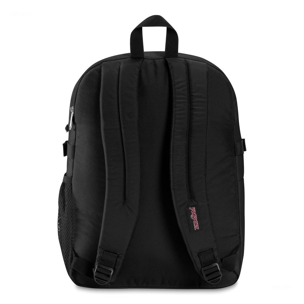 Black JanSport Main Campus Laptop Backpacks | US_JS250