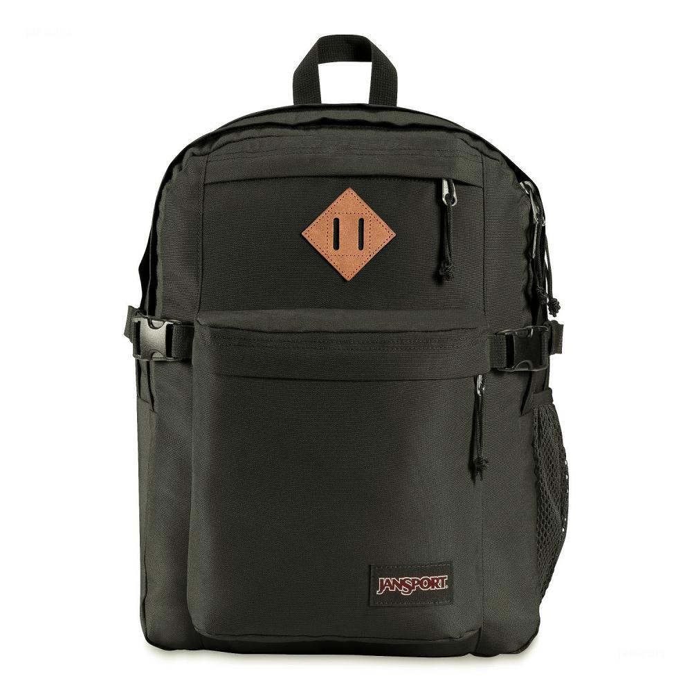 Black JanSport Main Campus School Backpacks | US_JS132