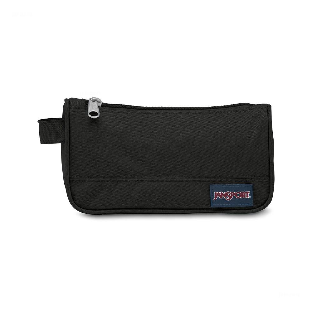 Black JanSport Medium Accessory Pouch Pencil Cases | US_JS345