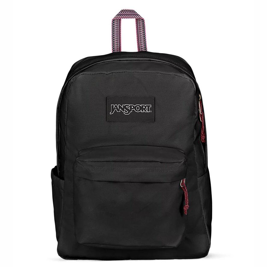 Black JanSport Restore Pack School Backpacks | US_JS524