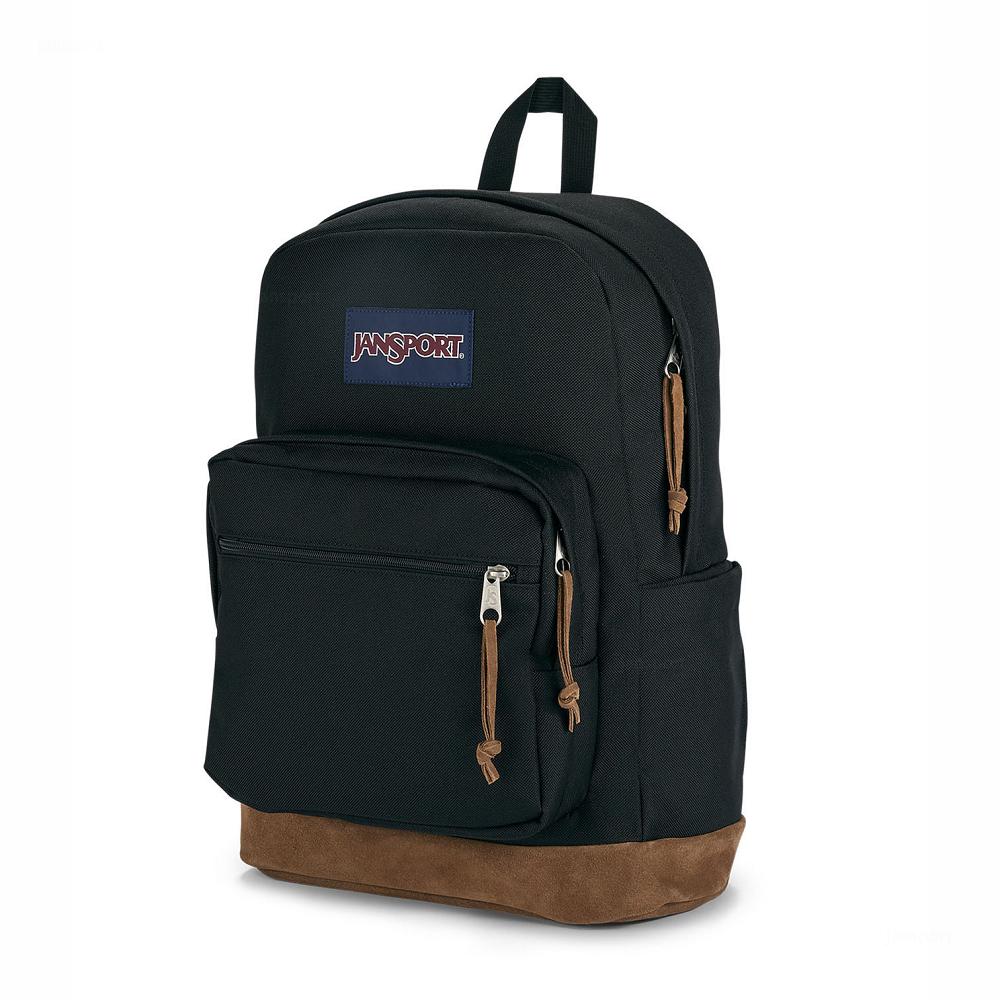 Black JanSport Right Pack Laptop Backpacks | US_JS050