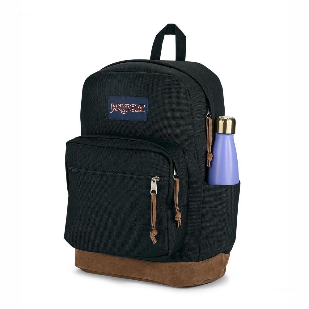 Black JanSport Right Pack Laptop Backpacks | US_JS050