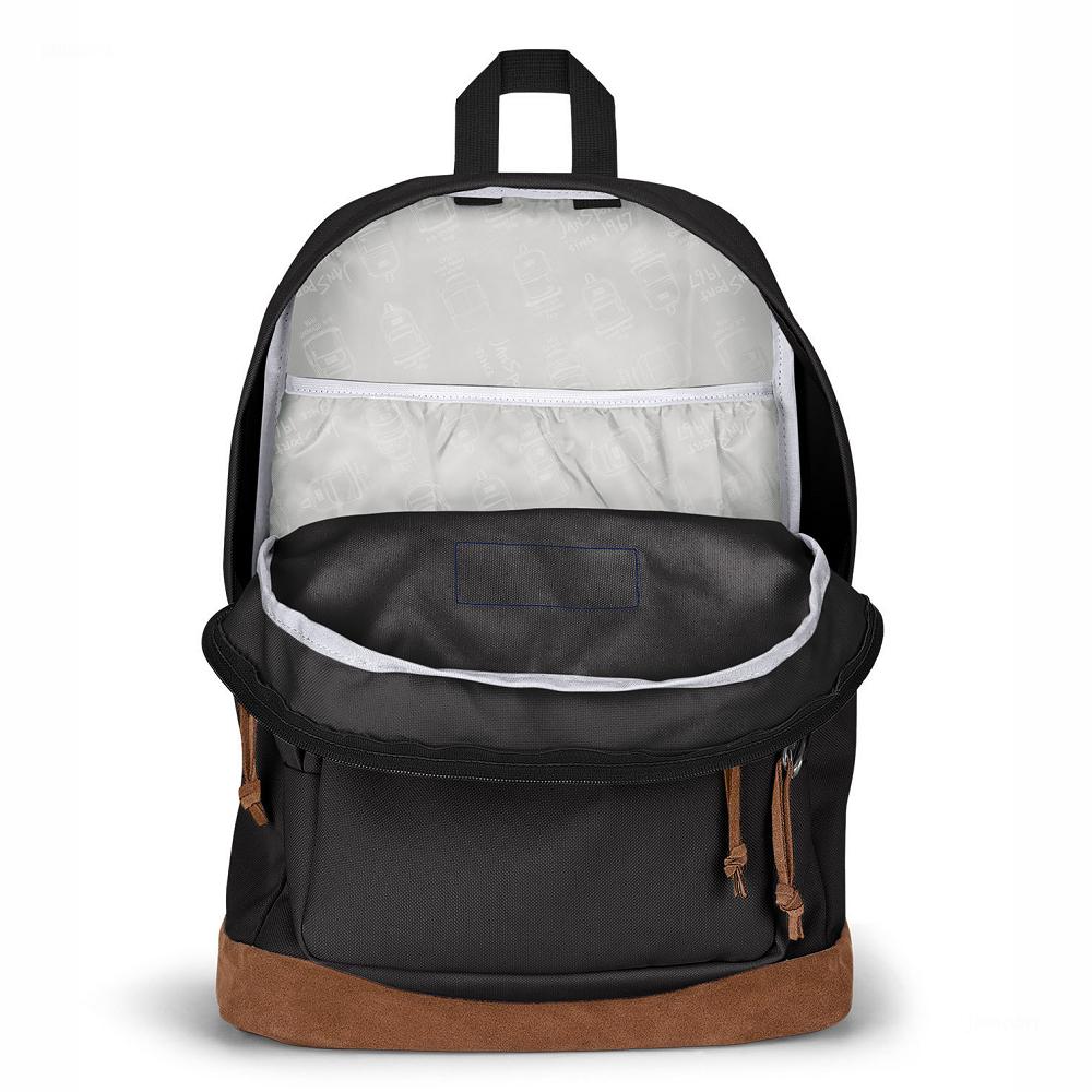 Black JanSport Right Pack Laptop Backpacks | US_JS050