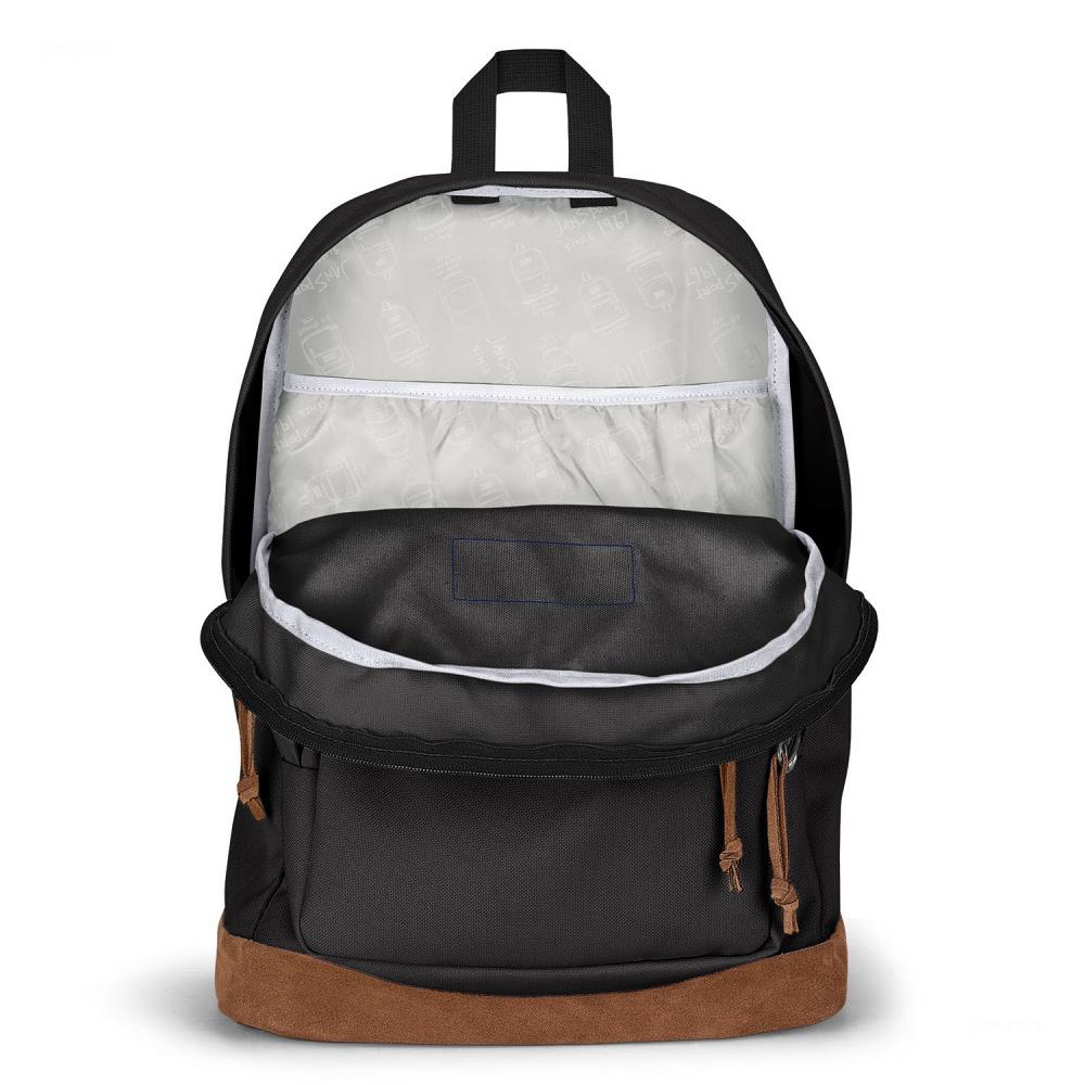 Black JanSport Right Pack School Backpacks | US_JS556