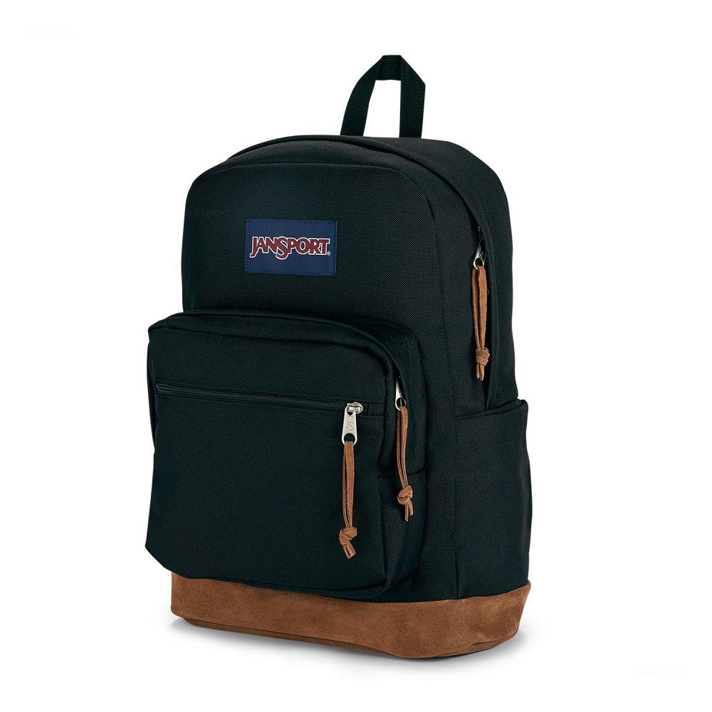 Black JanSport Right Pack School Backpacks | US_JS556