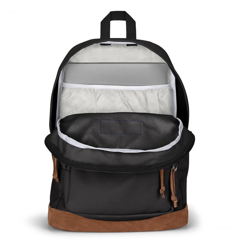 Black JanSport Right Pack School Backpacks | US_JS556