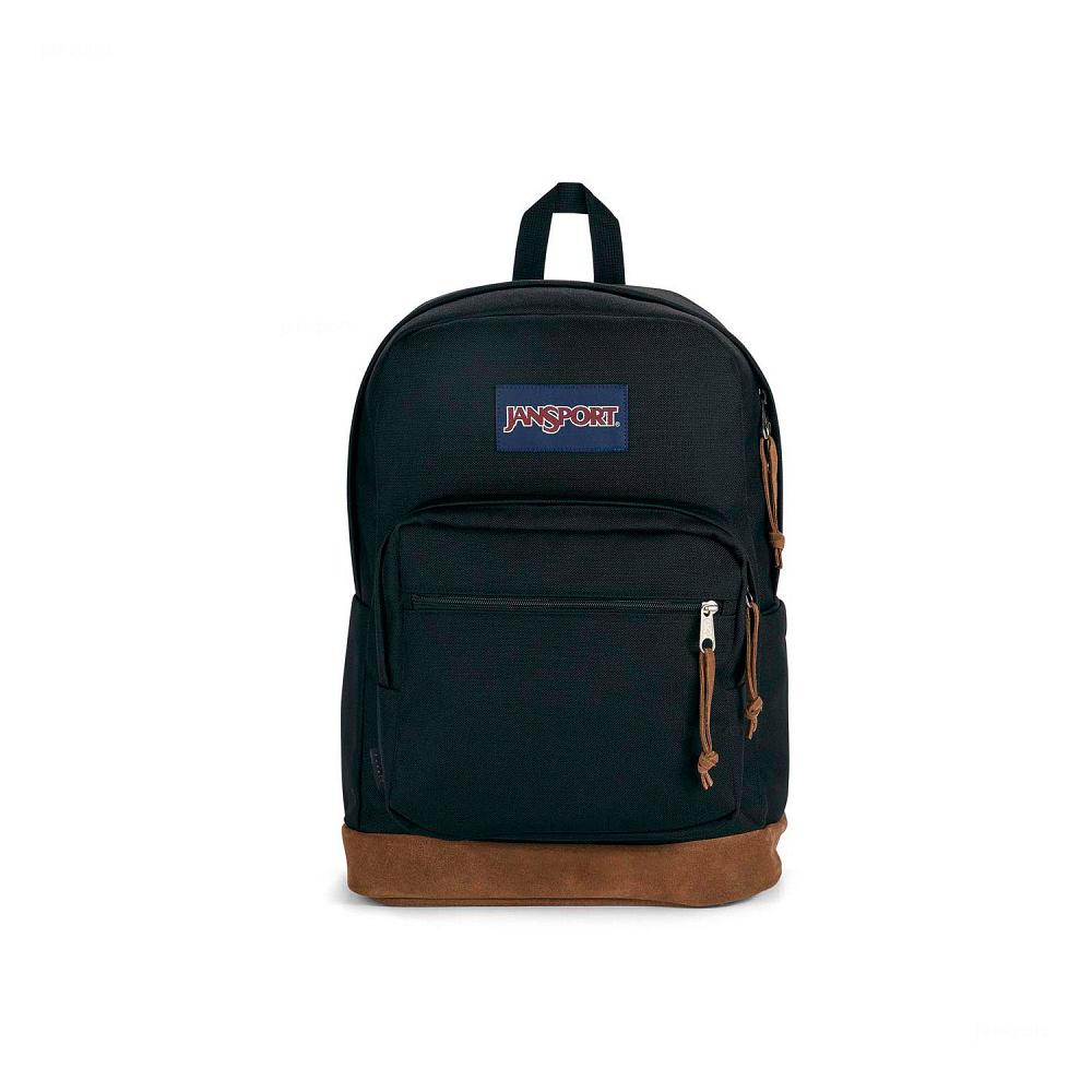 Black JanSport Right Pack School Backpacks | US_JS556