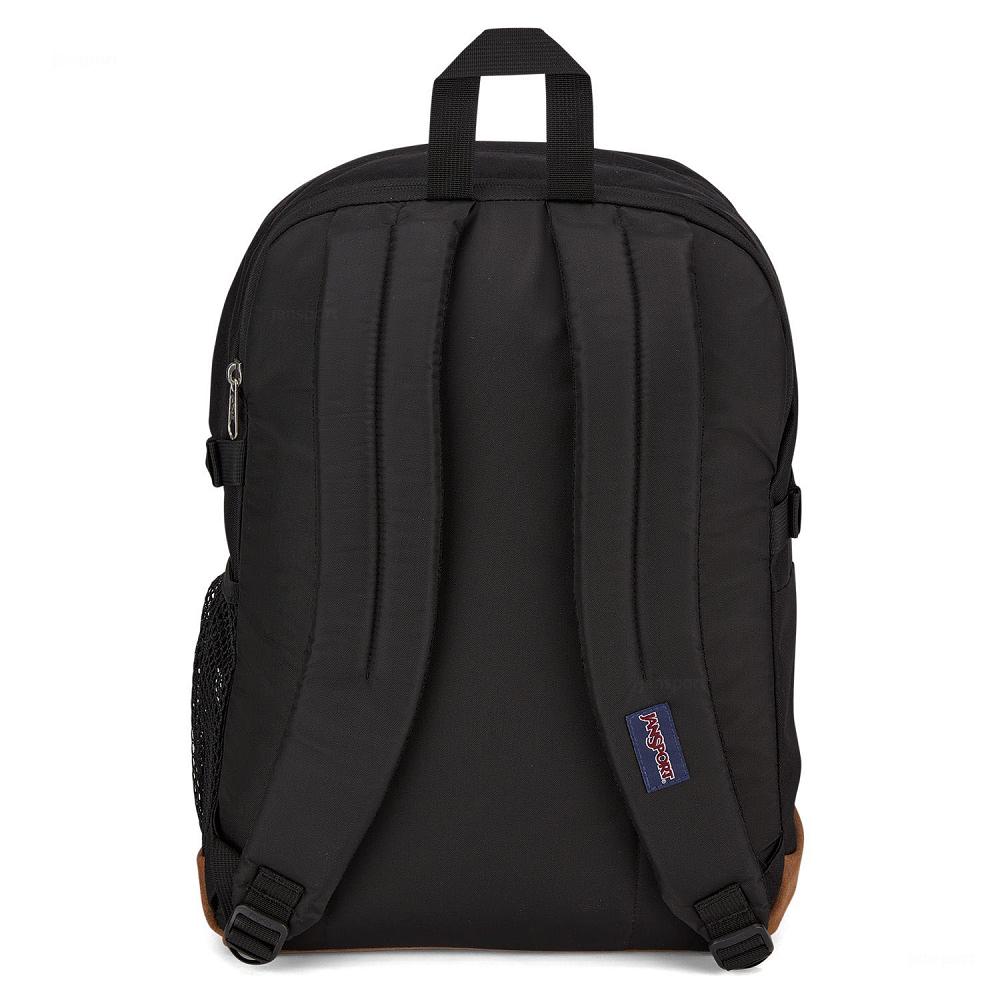 Black JanSport SUEDE CAMPUS School Backpacks | US_JS060