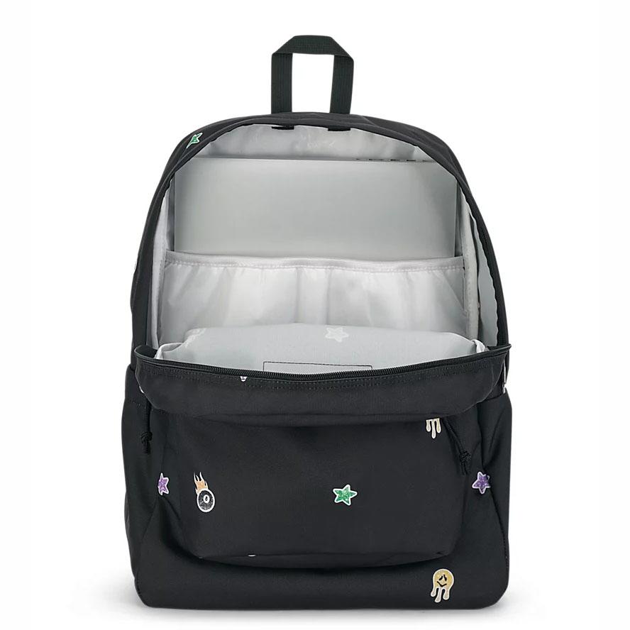 Black JanSport SuperBreak® Plus Laptop Backpacks | US_JS157