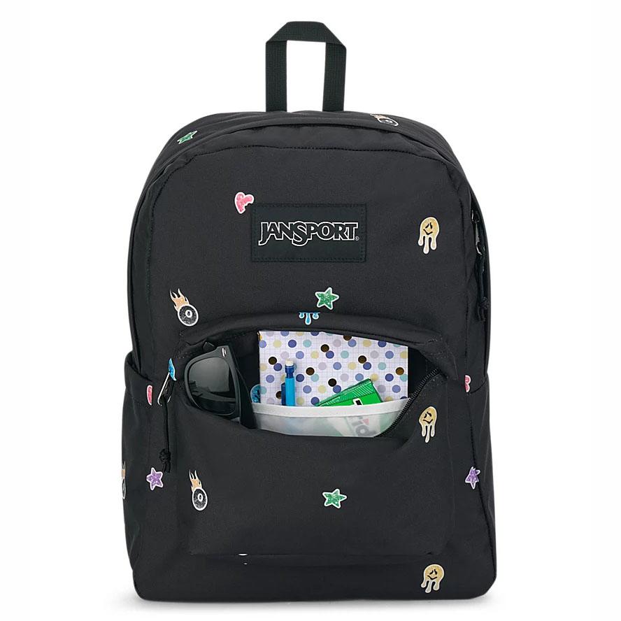 Black JanSport SuperBreak® Plus Laptop Backpacks | US_JS157