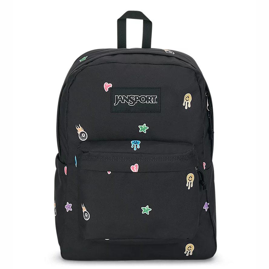 Black JanSport SuperBreak® Plus Laptop Backpacks | US_JS157