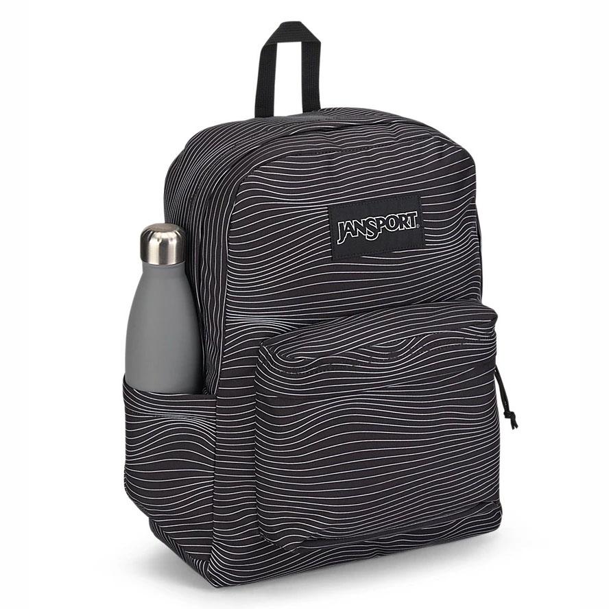 Black JanSport SuperBreak® Plus Laptop Backpacks | US_JS188