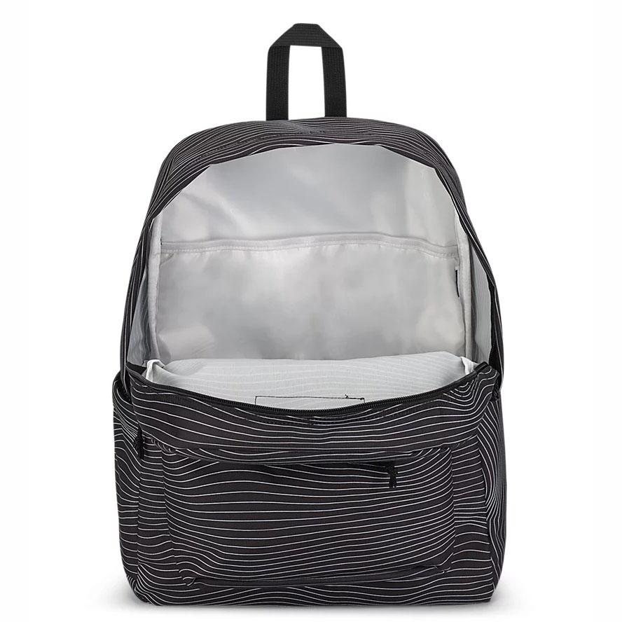 Black JanSport SuperBreak® Plus Laptop Backpacks | US_JS188