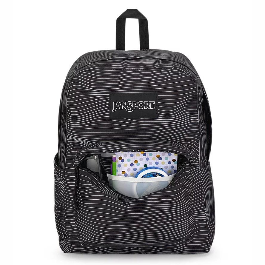 Black JanSport SuperBreak® Plus Laptop Backpacks | US_JS188