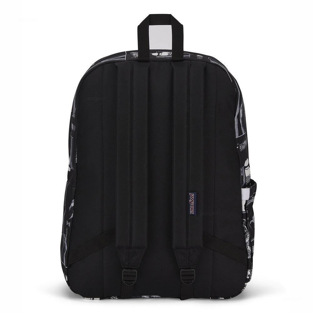 Black JanSport SuperBreak® Plus Laptop Backpacks | US_JS211