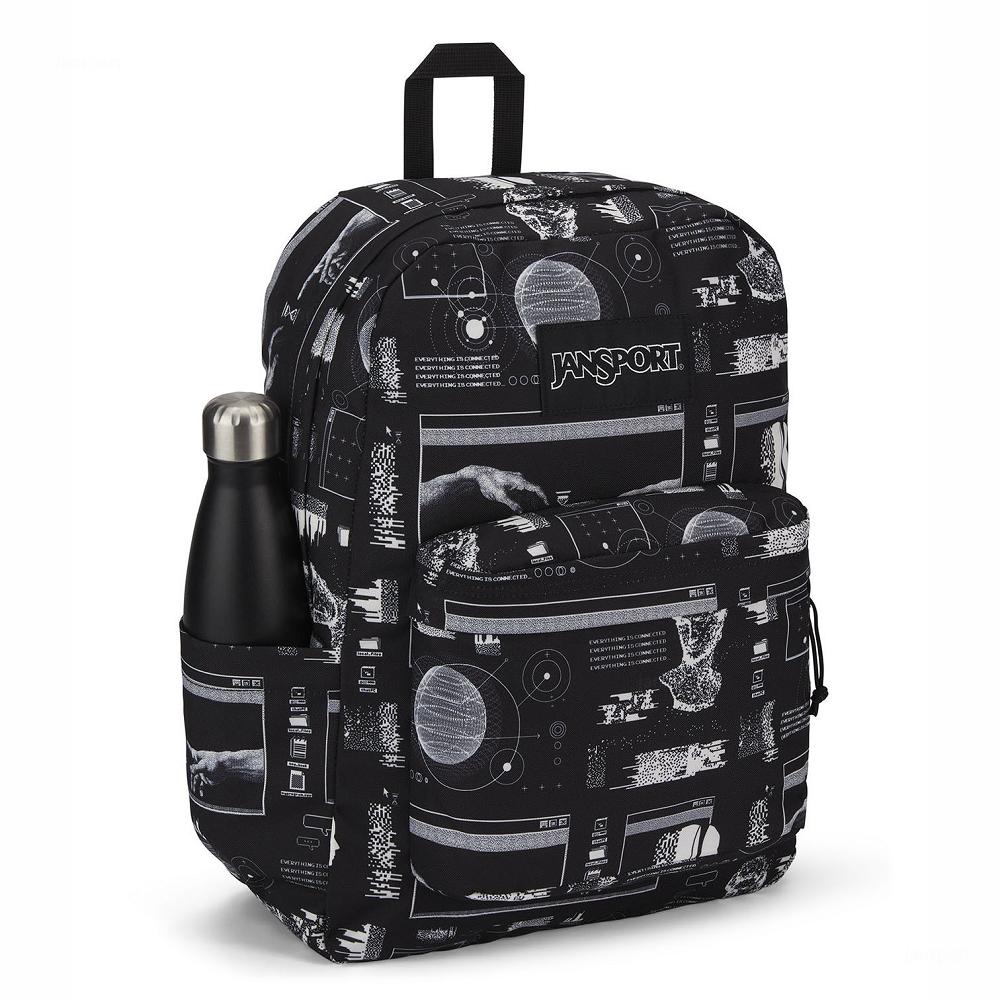 Black JanSport SuperBreak® Plus Laptop Backpacks | US_JS211