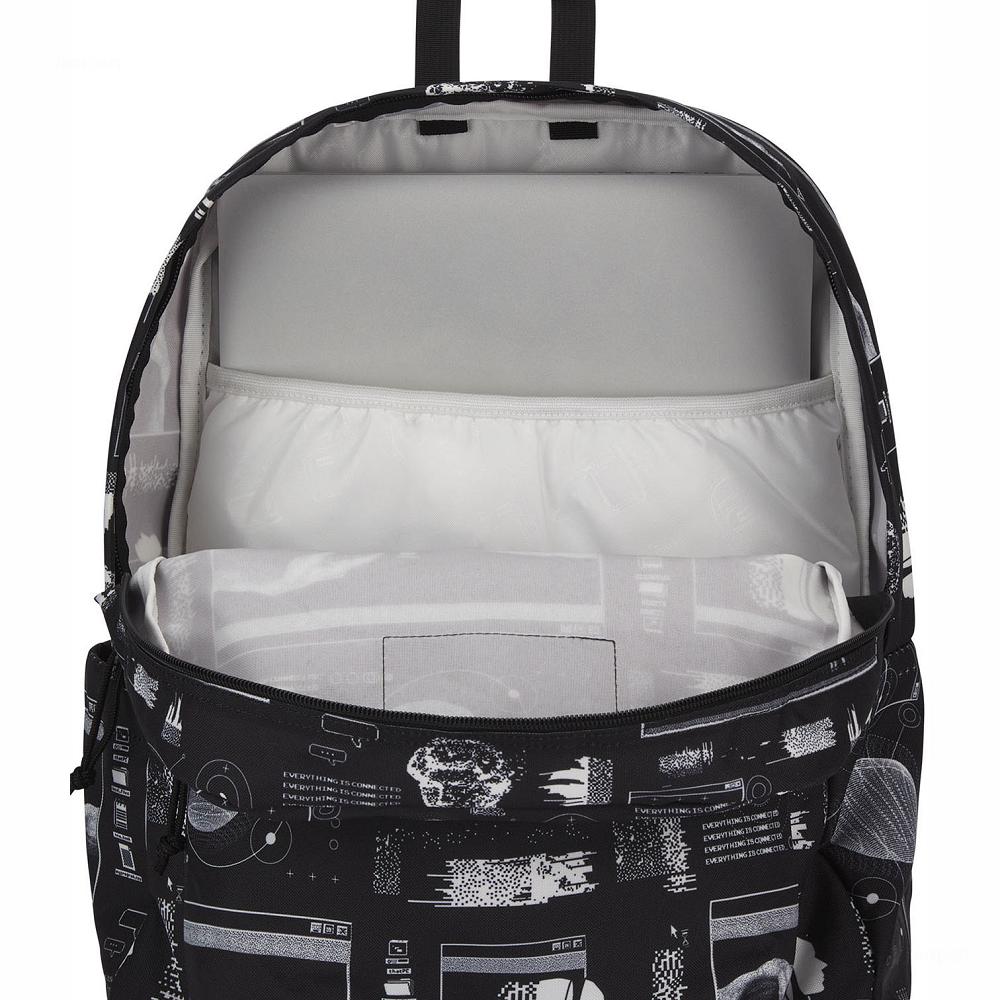 Black JanSport SuperBreak® Plus Laptop Backpacks | US_JS211