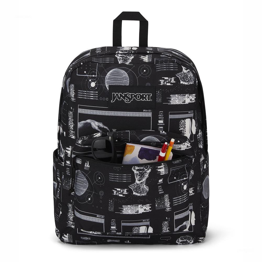 Black JanSport SuperBreak® Plus Laptop Backpacks | US_JS211