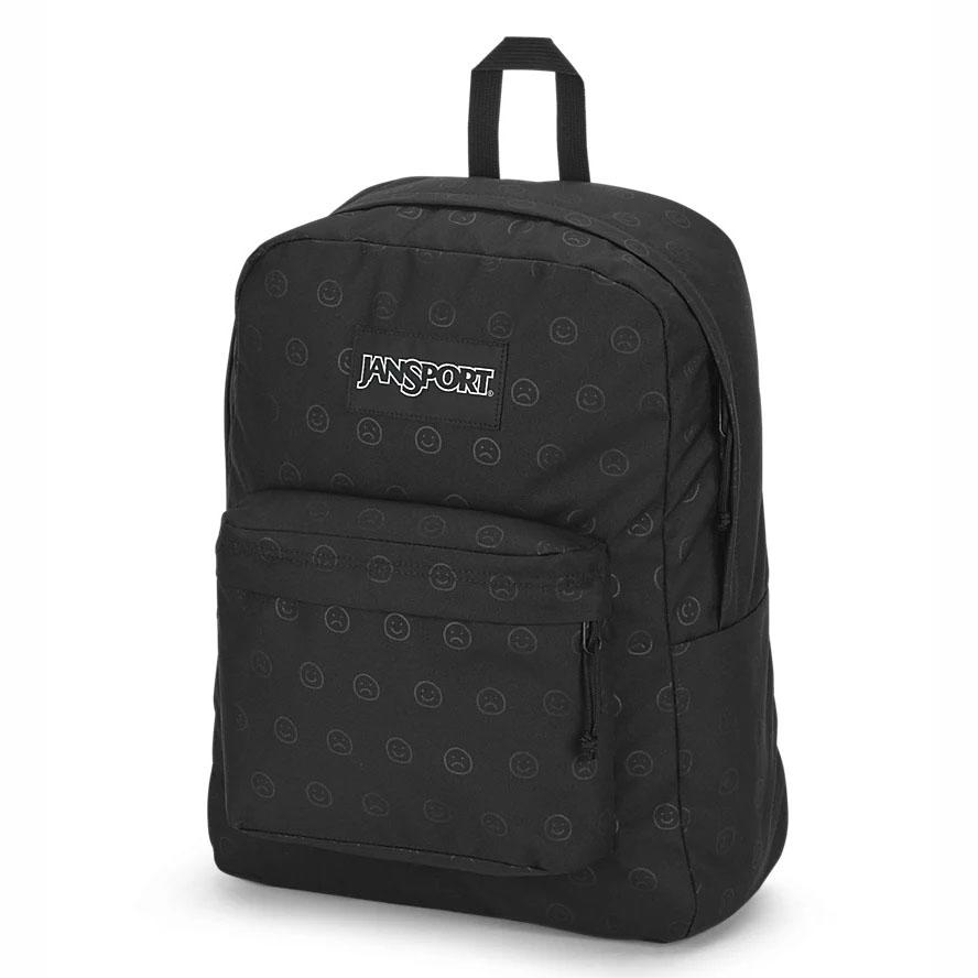 Black JanSport SuperBreak® Plus Laptop Backpacks | US_JS589