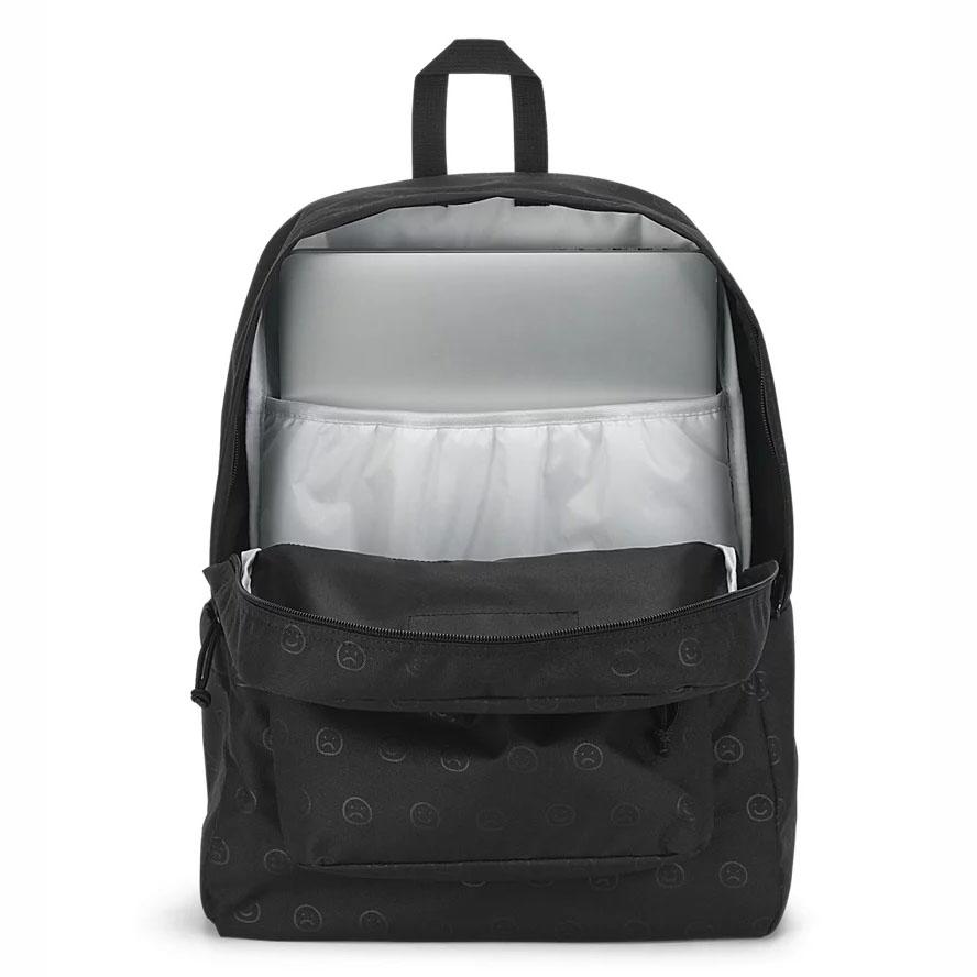 Black JanSport SuperBreak® Plus Laptop Backpacks | US_JS589