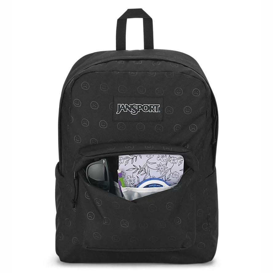 Black JanSport SuperBreak® Plus Laptop Backpacks | US_JS589