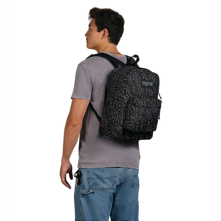 Black JanSport SuperBreak® School Backpacks | US_JS058