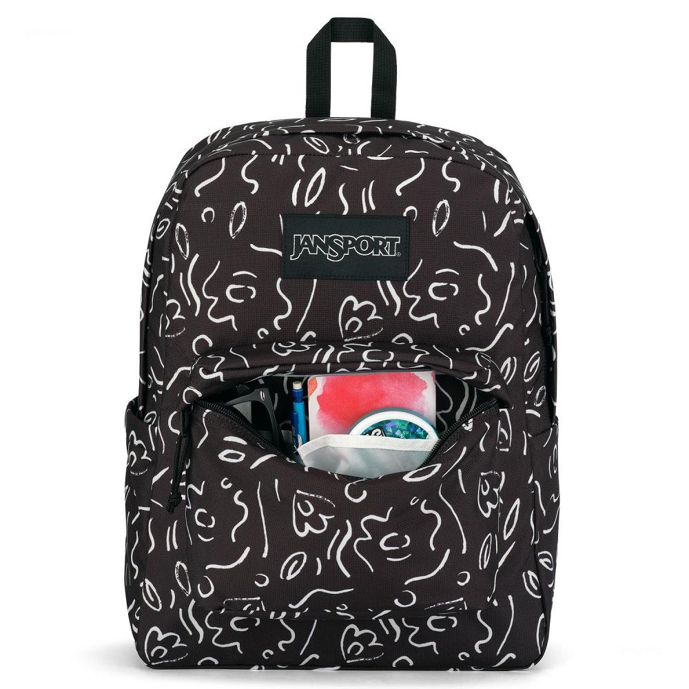 Black JanSport SuperBreak® School Backpacks | US_JS094