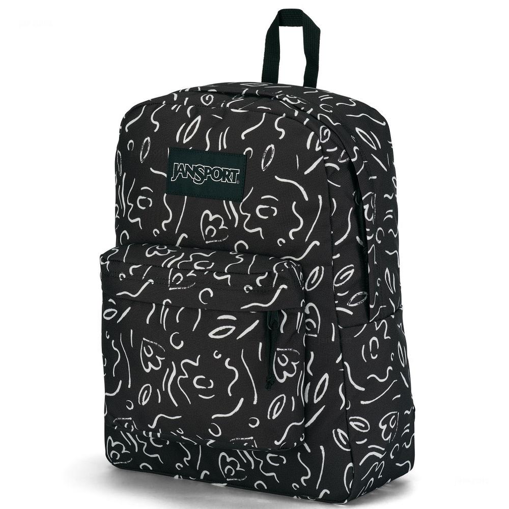 Black JanSport SuperBreak® School Backpacks | US_JS094