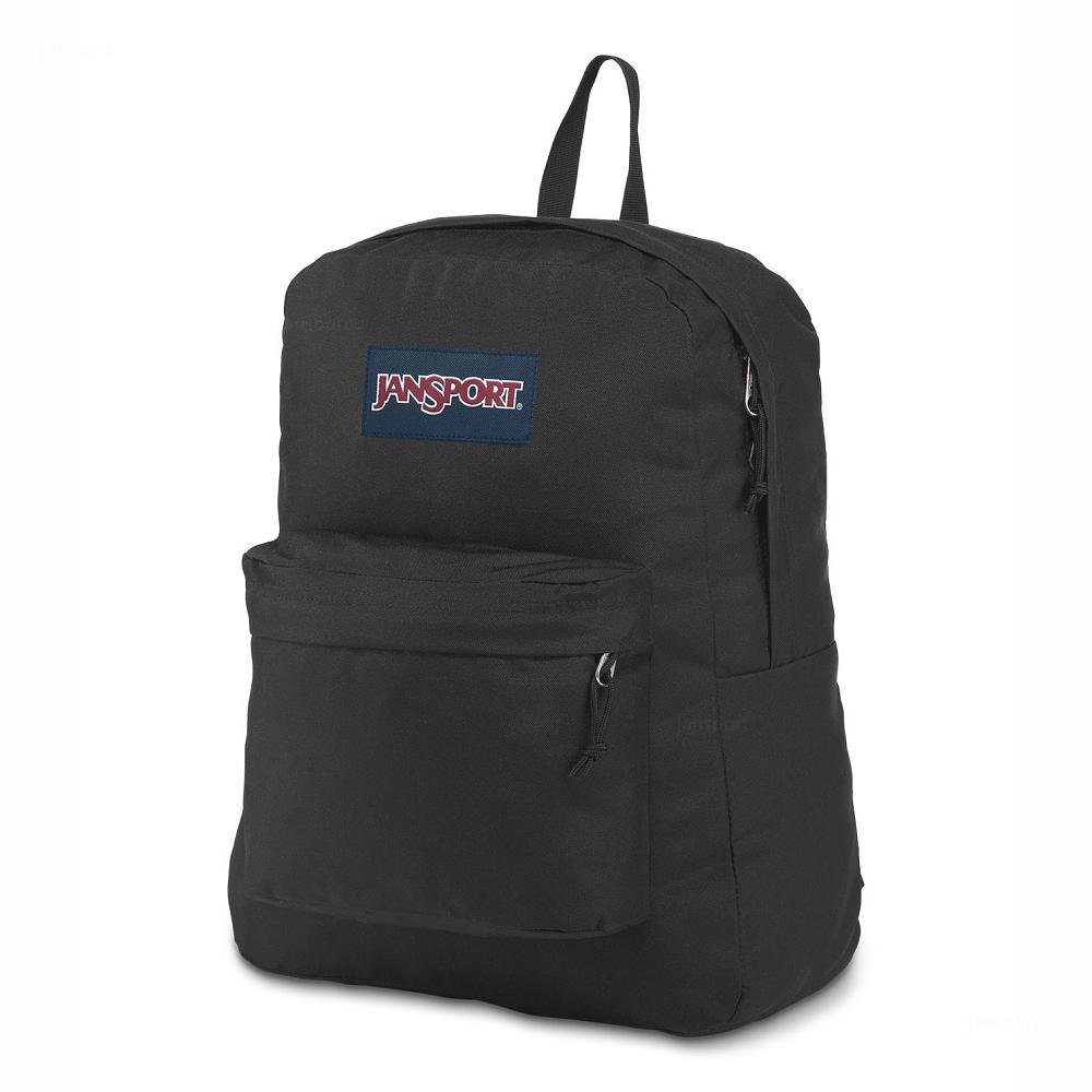 Black JanSport SuperBreak® School Backpacks | US_JS563