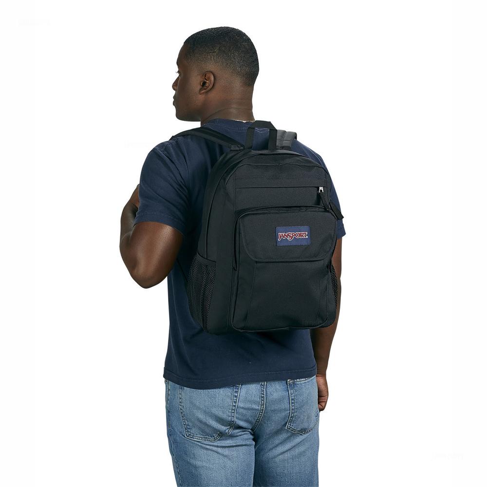 Black JanSport UNION PACK Laptop Backpacks | US_JS143