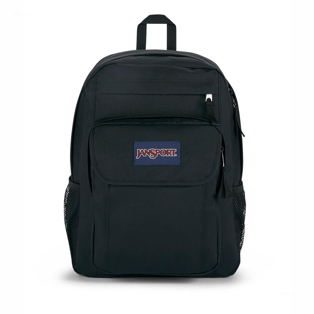 Black JanSport UNION PACK Laptop Backpacks | US_JS143