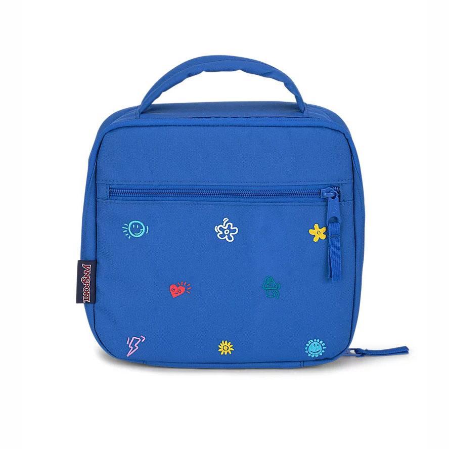 Blue JanSport LUNCH BREAK Lunch Bags | US_JS076