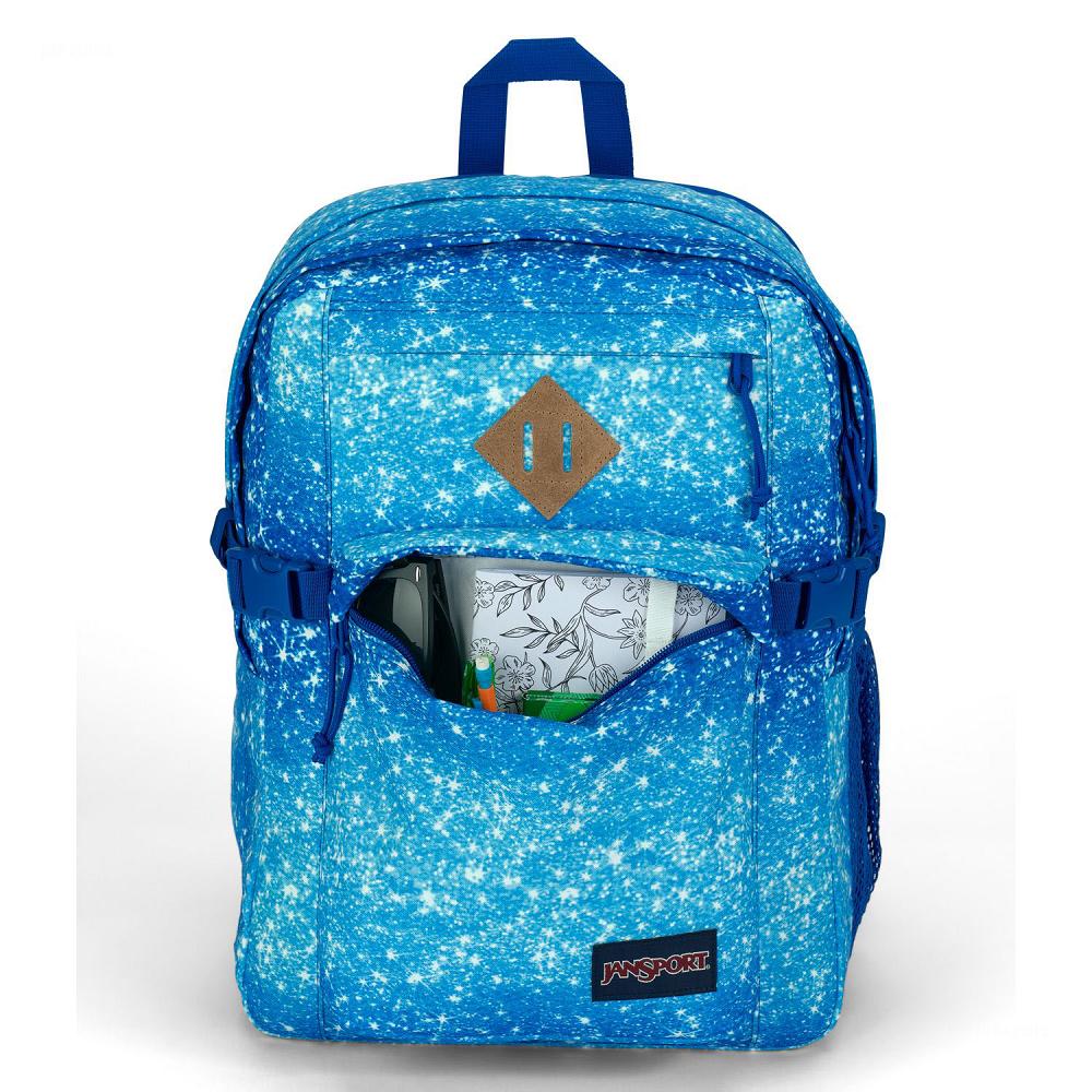 Blue JanSport Main Campus Laptop Backpacks | US_JS12B