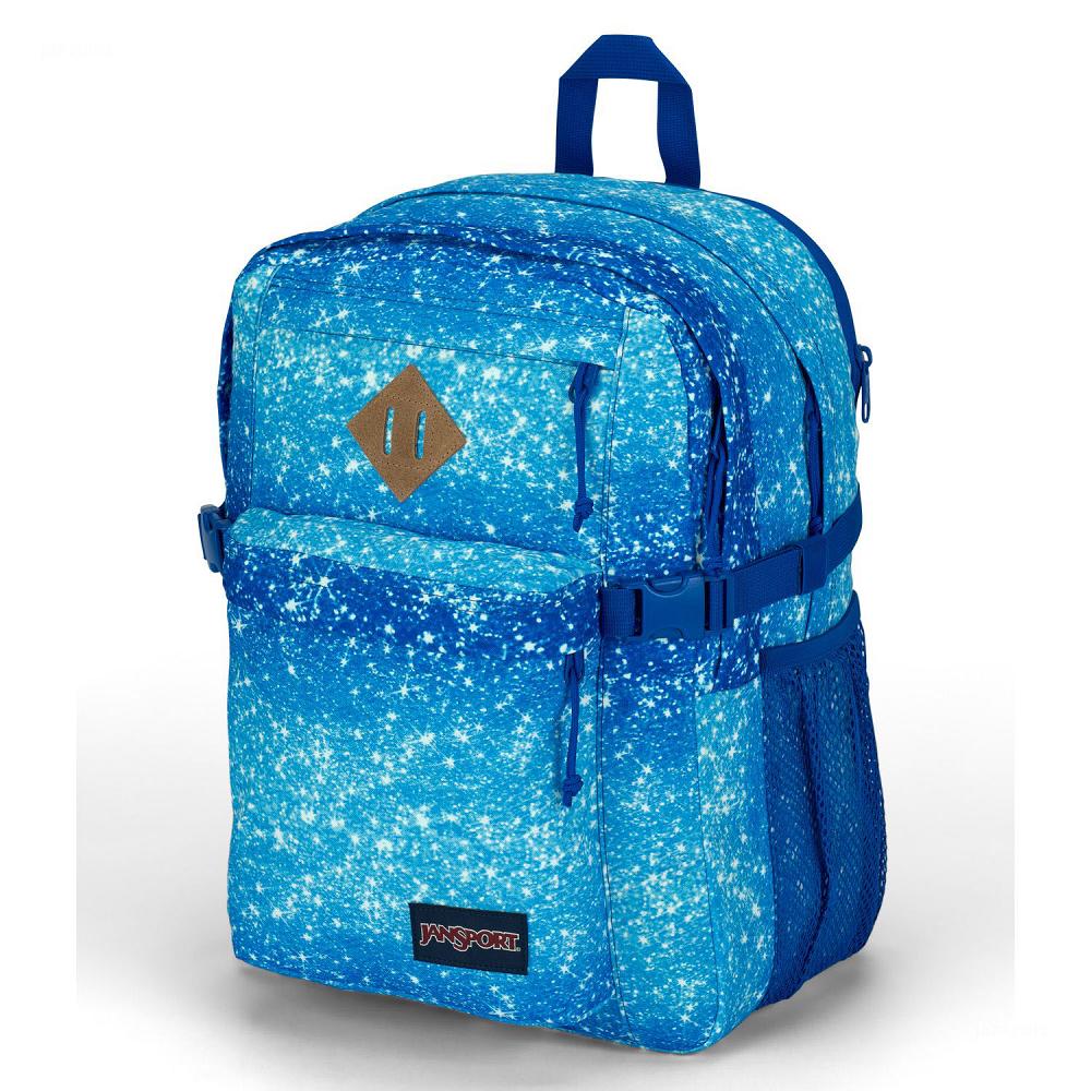 Blue JanSport Main Campus Laptop Backpacks | US_JS12B