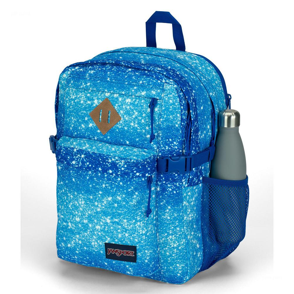 Blue JanSport Main Campus Laptop Backpacks | US_JS12B