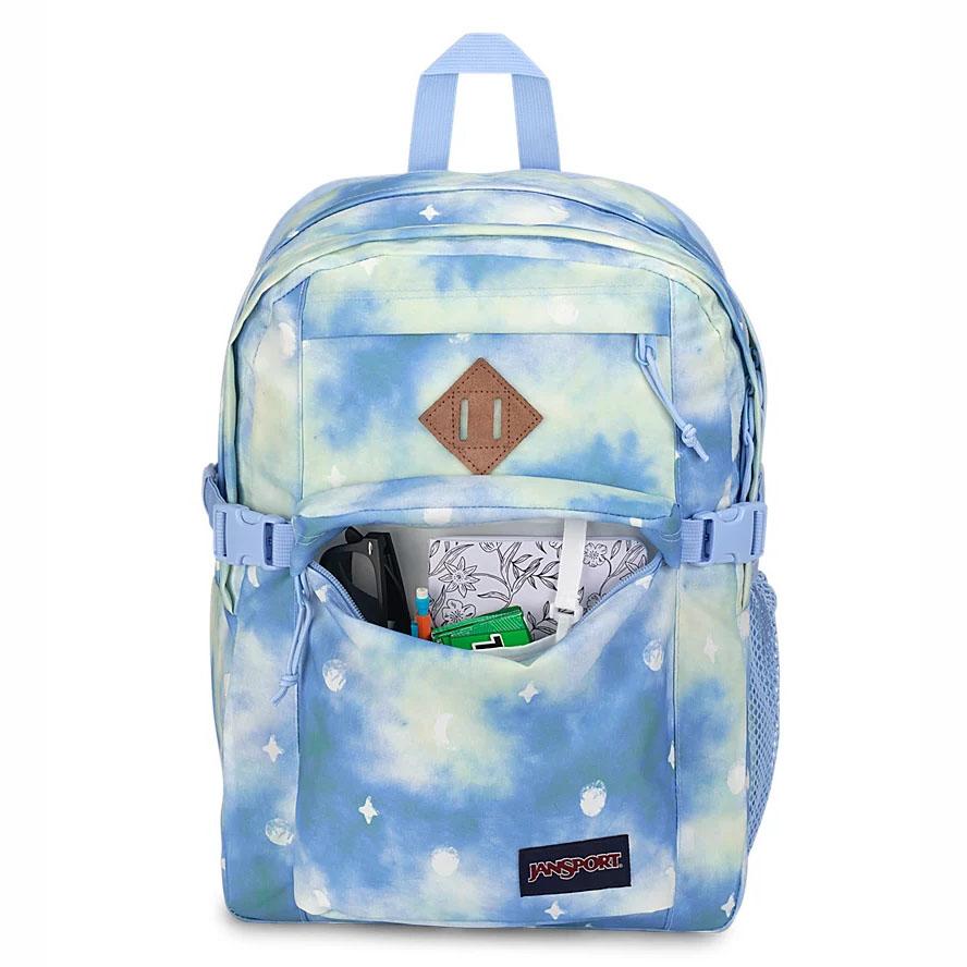 Blue JanSport Main Campus Laptop Backpacks | US_JS263