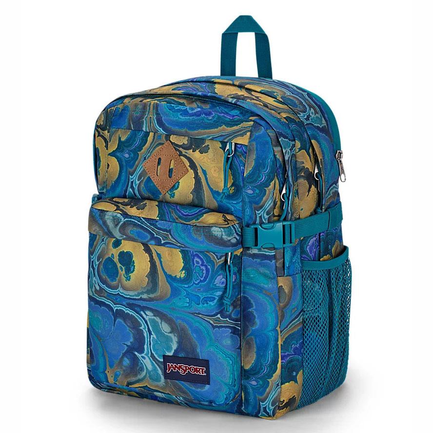 Blue JanSport Main Campus Laptop Backpacks | US_JS546