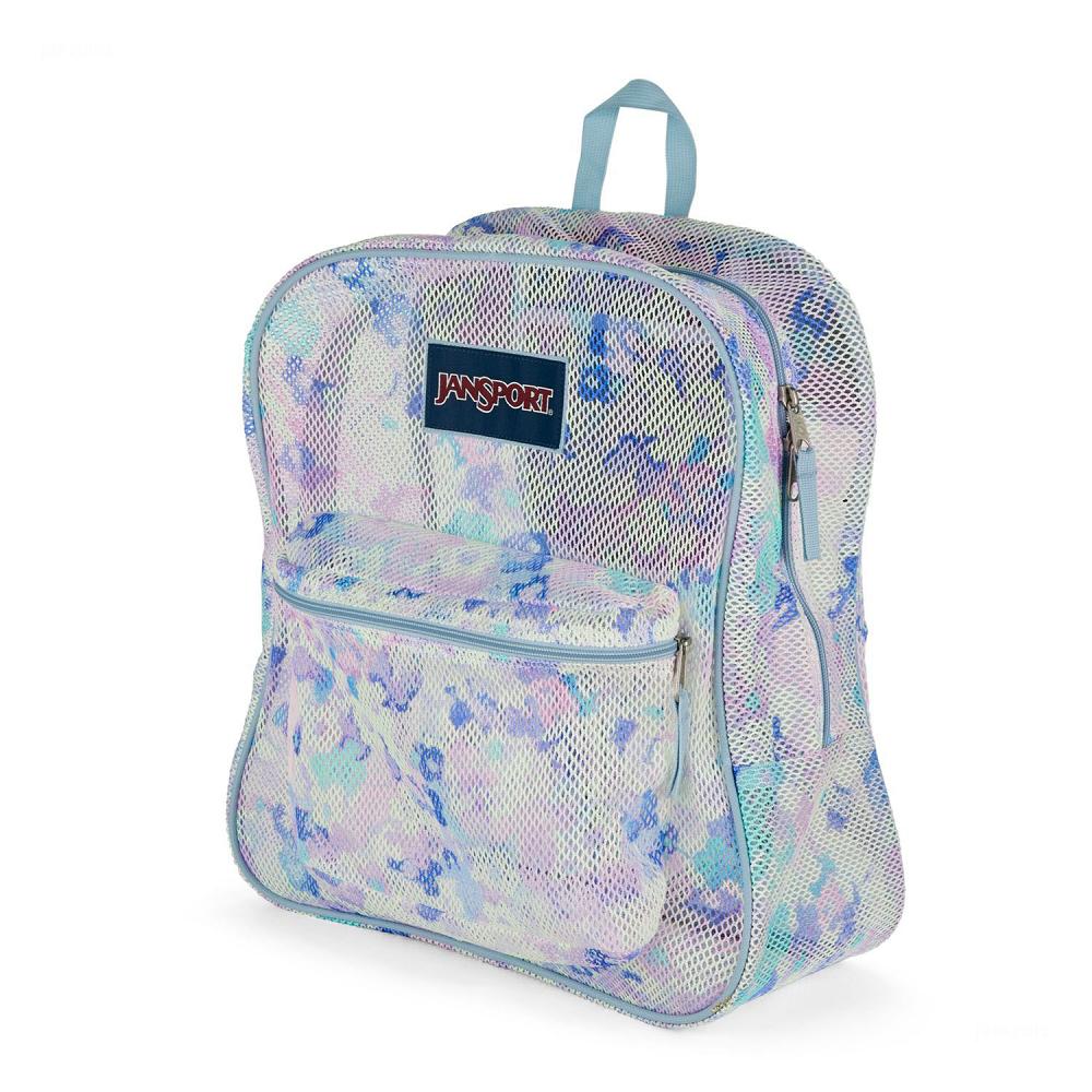 Blue JanSport Mesh Pack School Backpacks | US_JS583