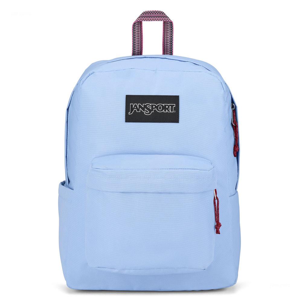 Blue JanSport Restore Pack Laptop Backpacks | US_JS016