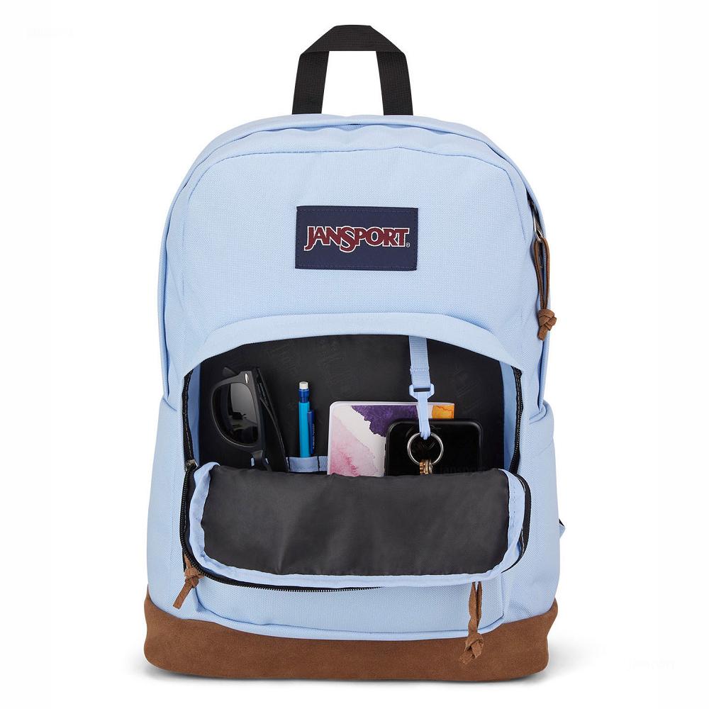 Blue JanSport Right Pack Laptop Backpacks | US_JS315