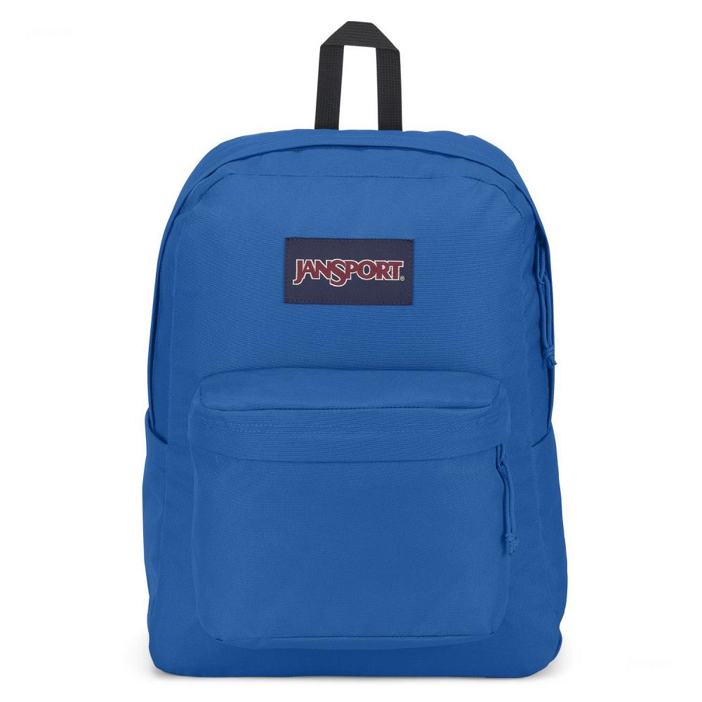 Blue JanSport SuperBreak® Plus Laptop Backpacks | US_JS184