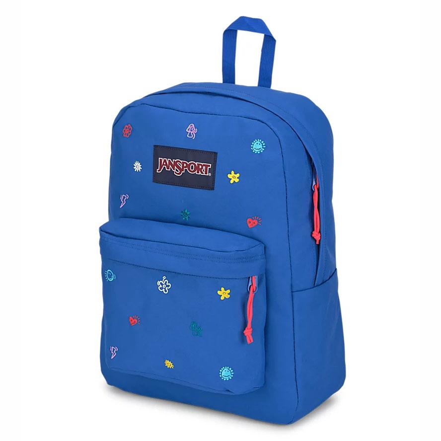 Blue JanSport SuperBreak® Plus Laptop Backpacks | US_JS554