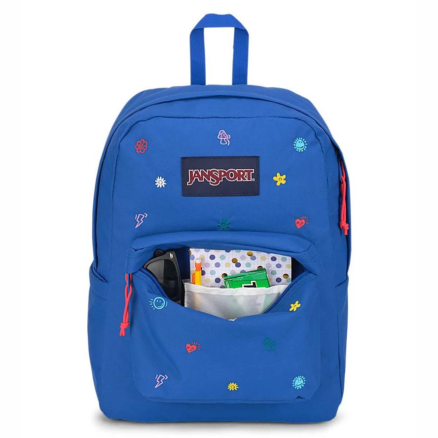 Blue JanSport SuperBreak® Plus Laptop Backpacks | US_JS554