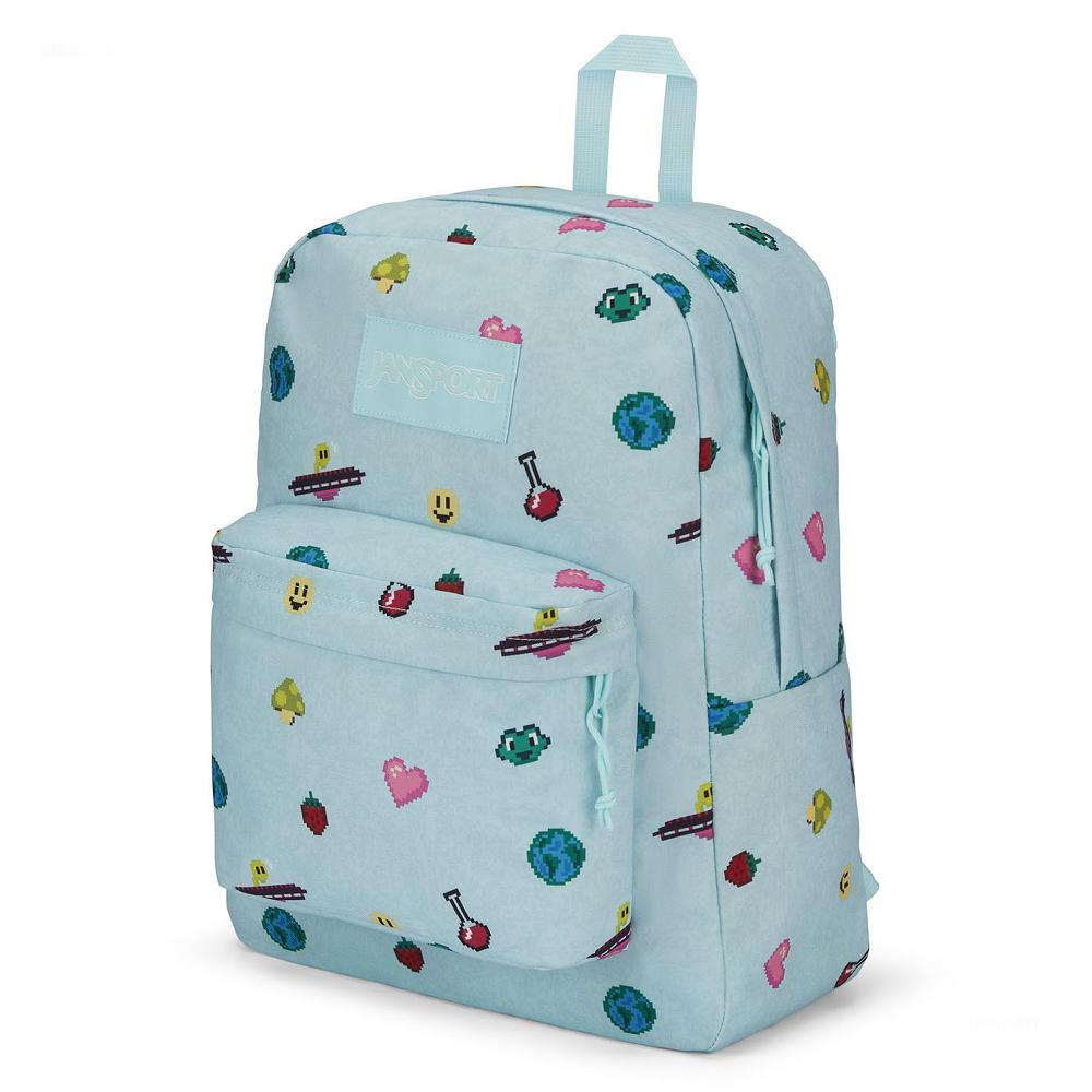 Blue JanSport SuperBreak® School Backpacks | US_JS158