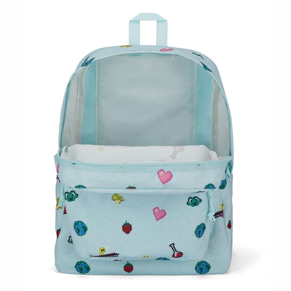 Blue JanSport SuperBreak® School Backpacks | US_JS158