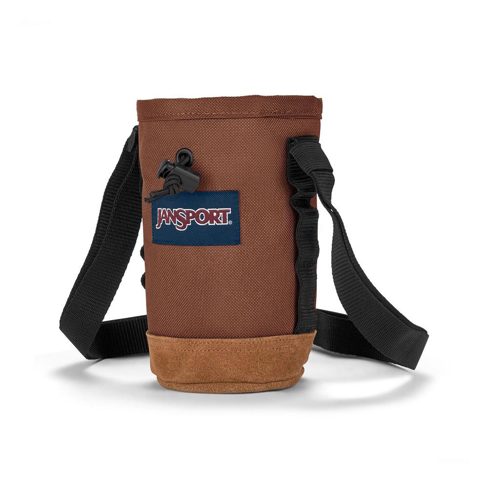 Brown JanSport KITSACK Water Bottle Sling | US_JS467