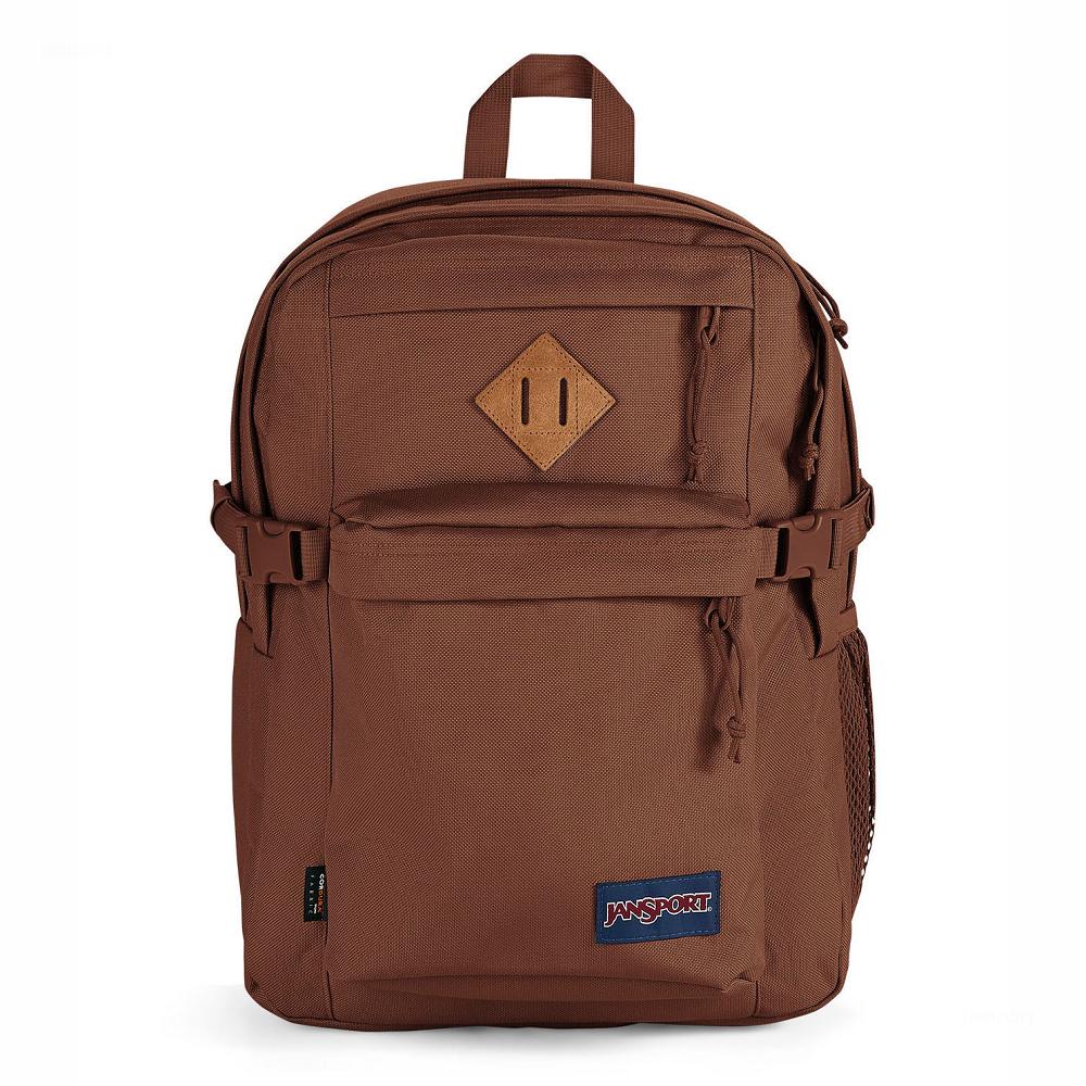 Brown JanSport Main Campus FX Laptop Backpacks | US_JS056