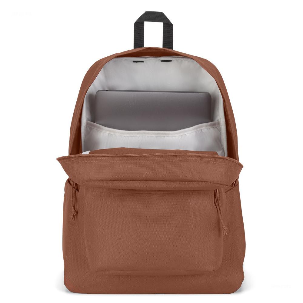 Brown JanSport SuperBreak® Plus Laptop Backpacks | US_JS24B