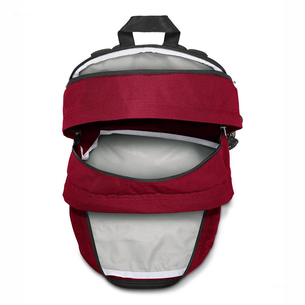 Burgundy JanSport BIG STUDENT Laptop Backpacks | US_JS035