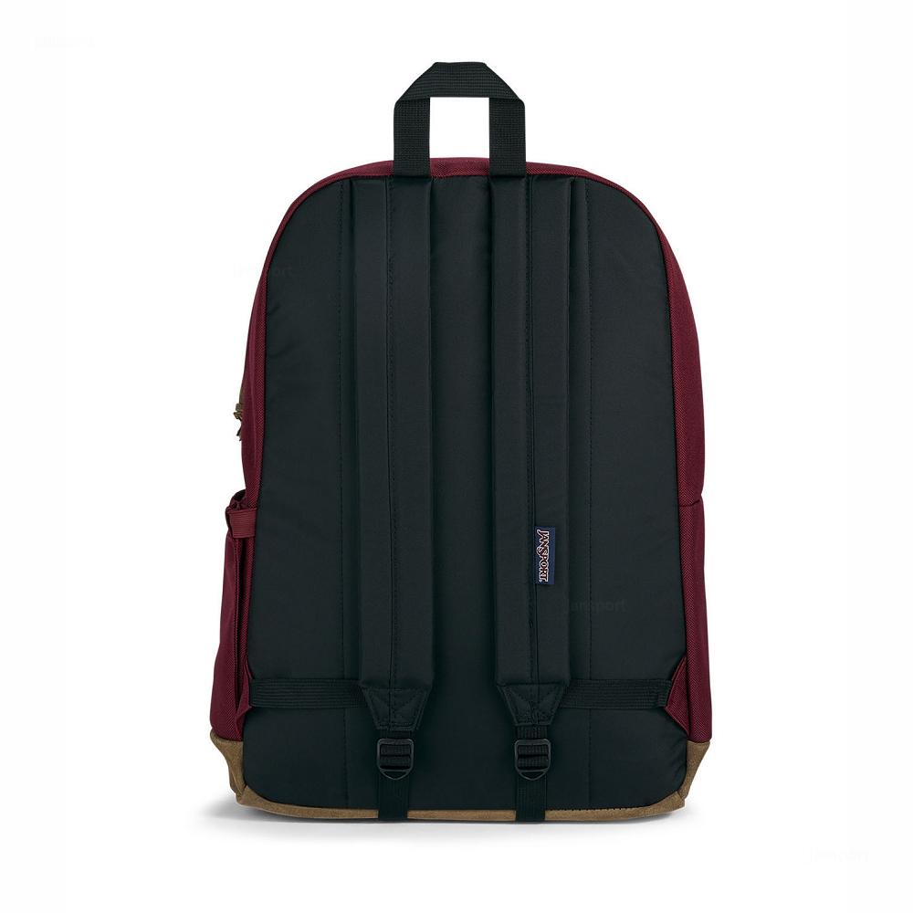 Burgundy JanSport Right Pack Laptop Backpacks | US_JS133